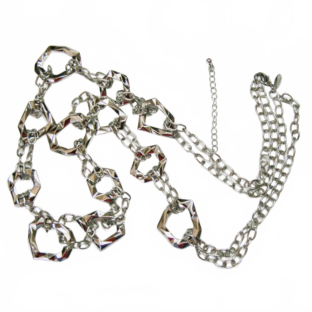 Lia Sophia Silver-tone Chain Necklace
